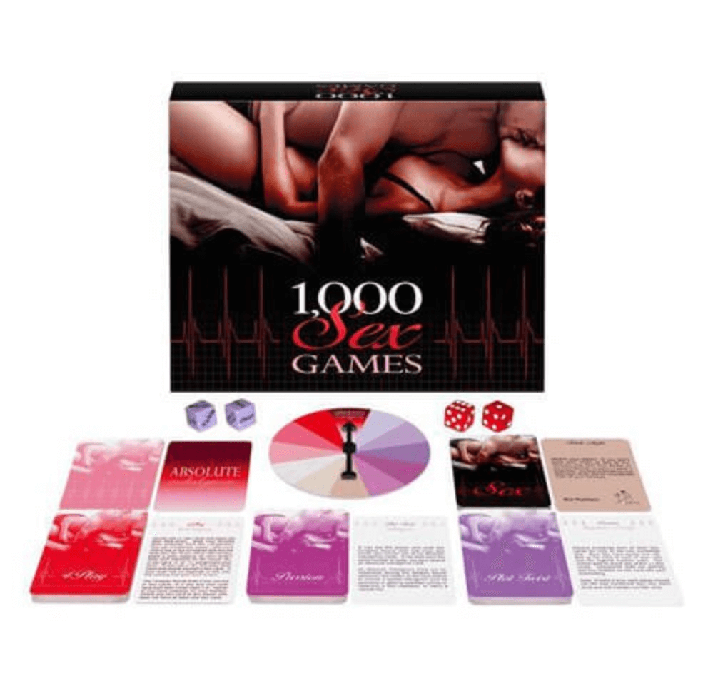 1000 sex games boardgame is a great sexy gift for your wife at Christmas