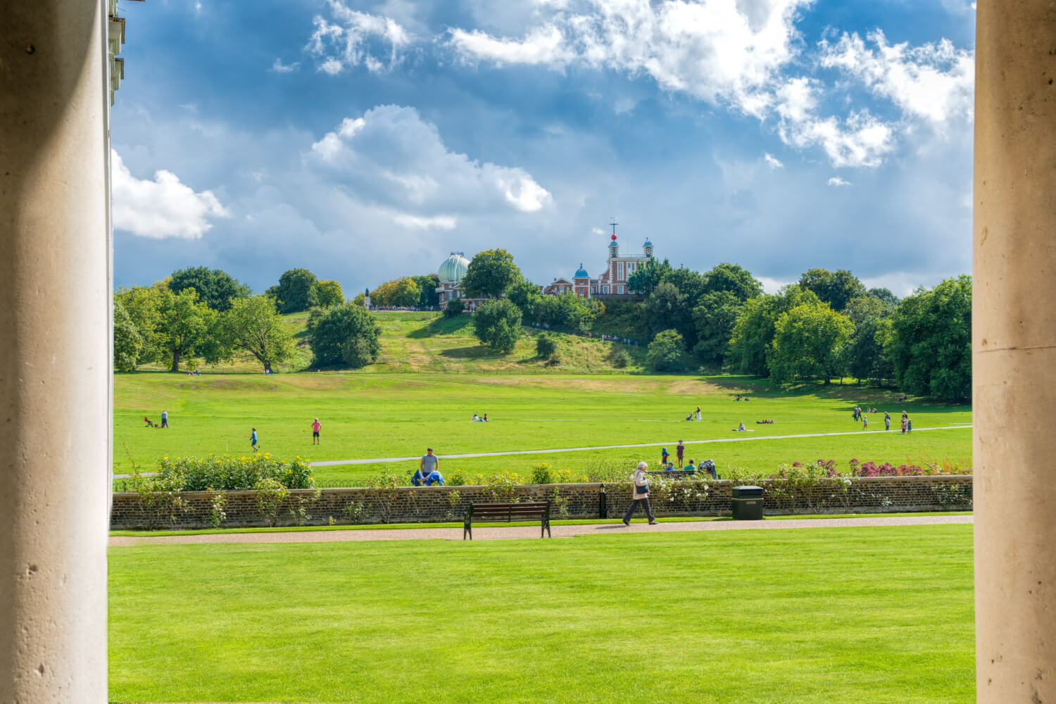 greenwich park in london is a great walking route to explore nature