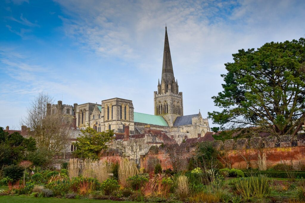 Chichester cathedral makes a great day trip from London